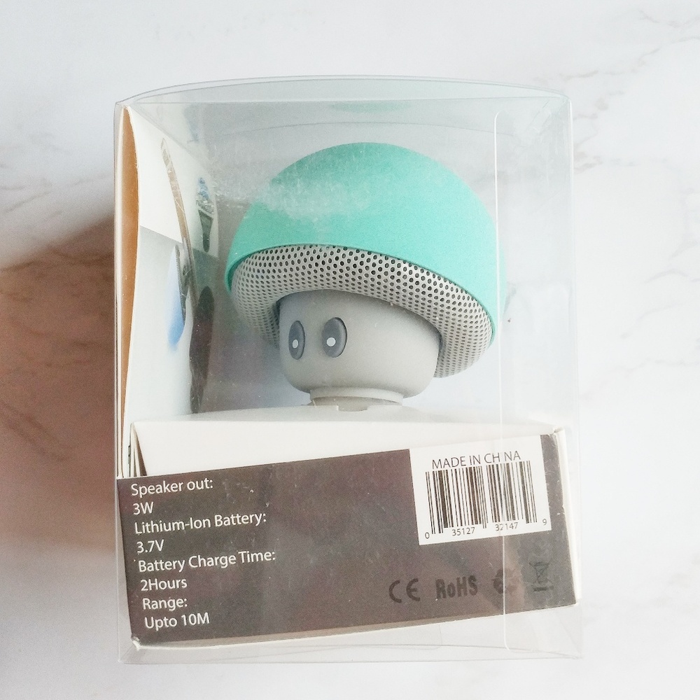 5/$15 Mushboom Mini Mushroom Bluetooth Speaker - Picture 3 of 8